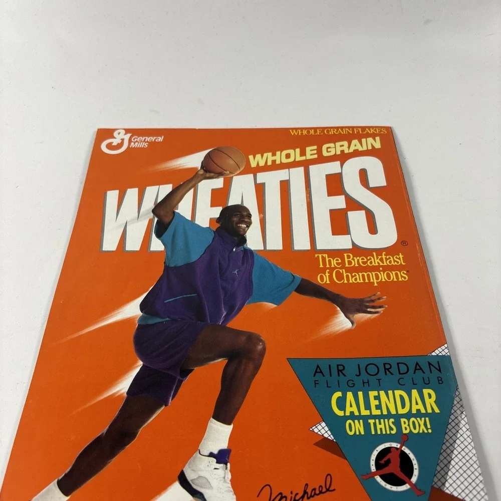 Michael Jordan 1991 Collector's Edition Calendar Complete Wheaties Chicago Bulls